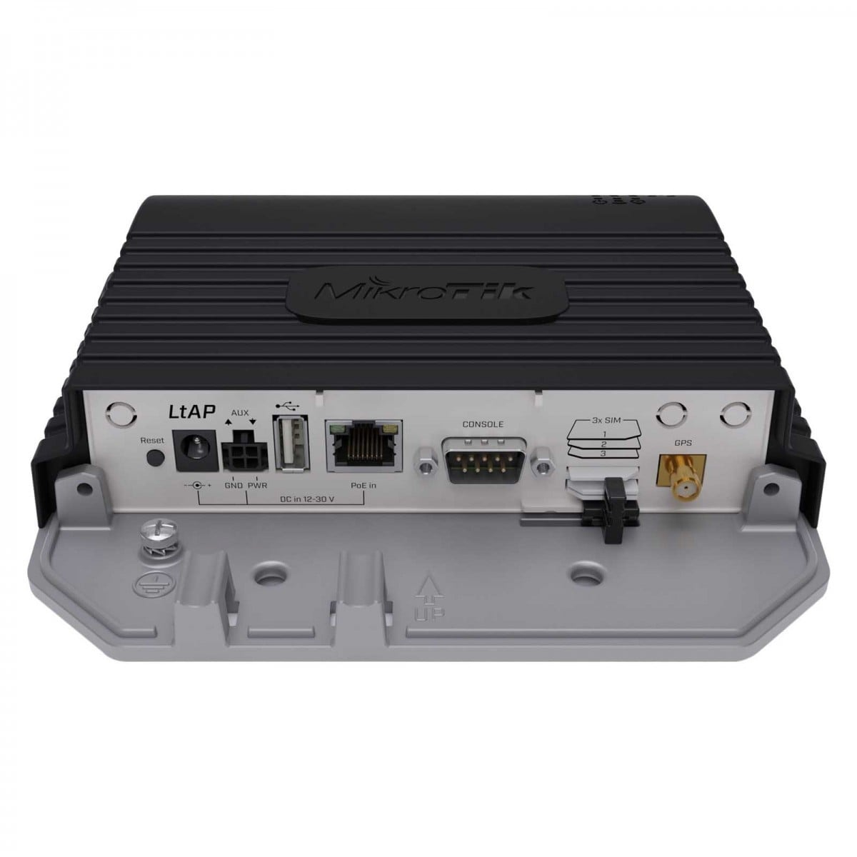 Mikrotik LtAP LR8G LTE6 kit 300 Mbit/s Noir Connexion Ethernet, supportant l'alimentation via ce port (PoE)