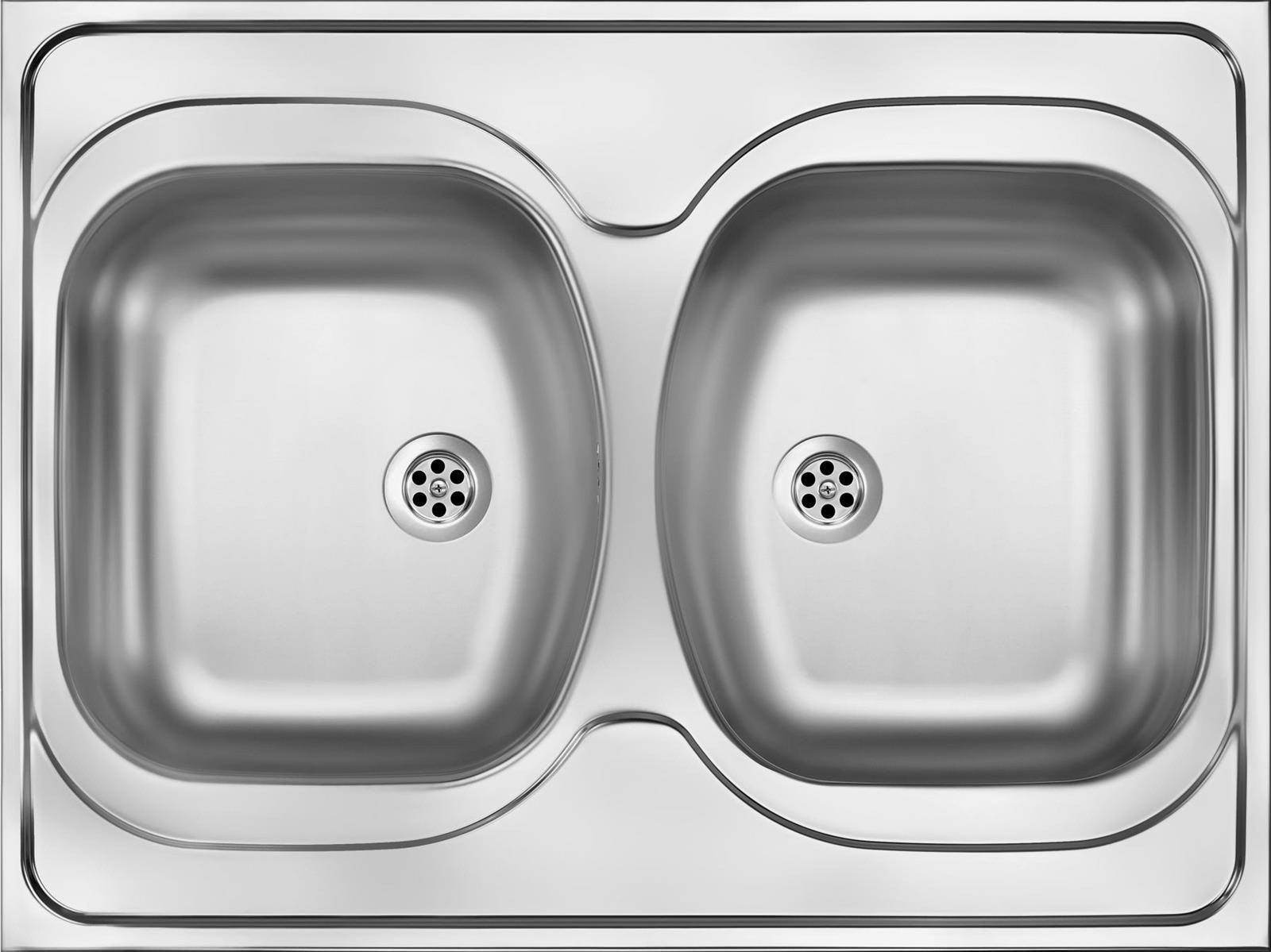 "DEANTE ZM6 3200 Évier TANGO décor 2-compartiments B/O 800x600x130, 2"" + accessoires ZM6_3200"