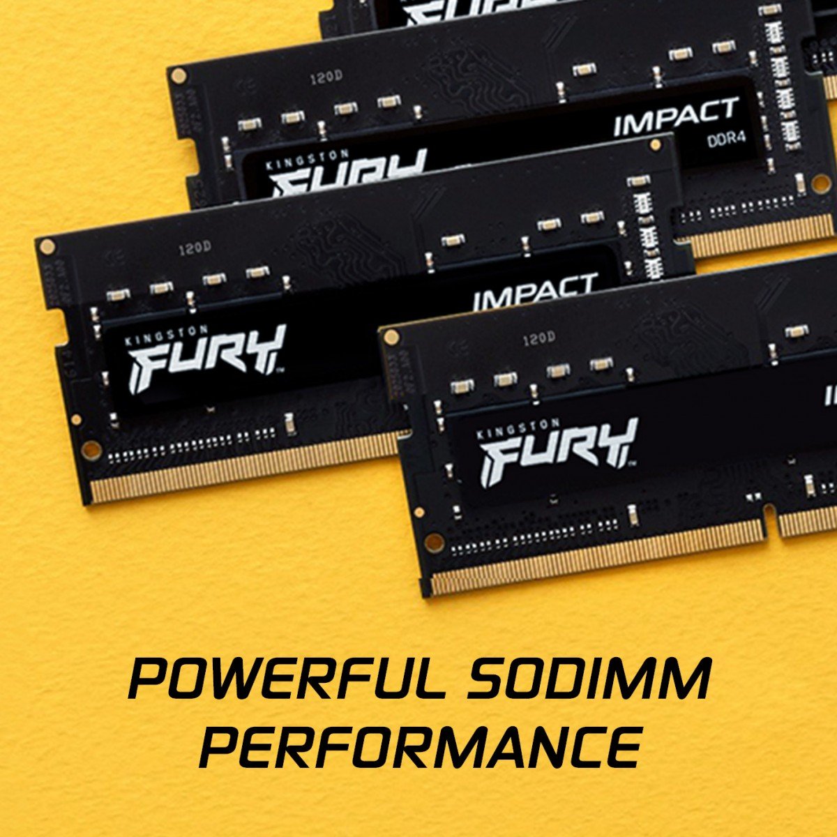 KINGSTON 64Go 3200MHz DDR4 CL20 SODIMM Kit of 2 FURY Impact