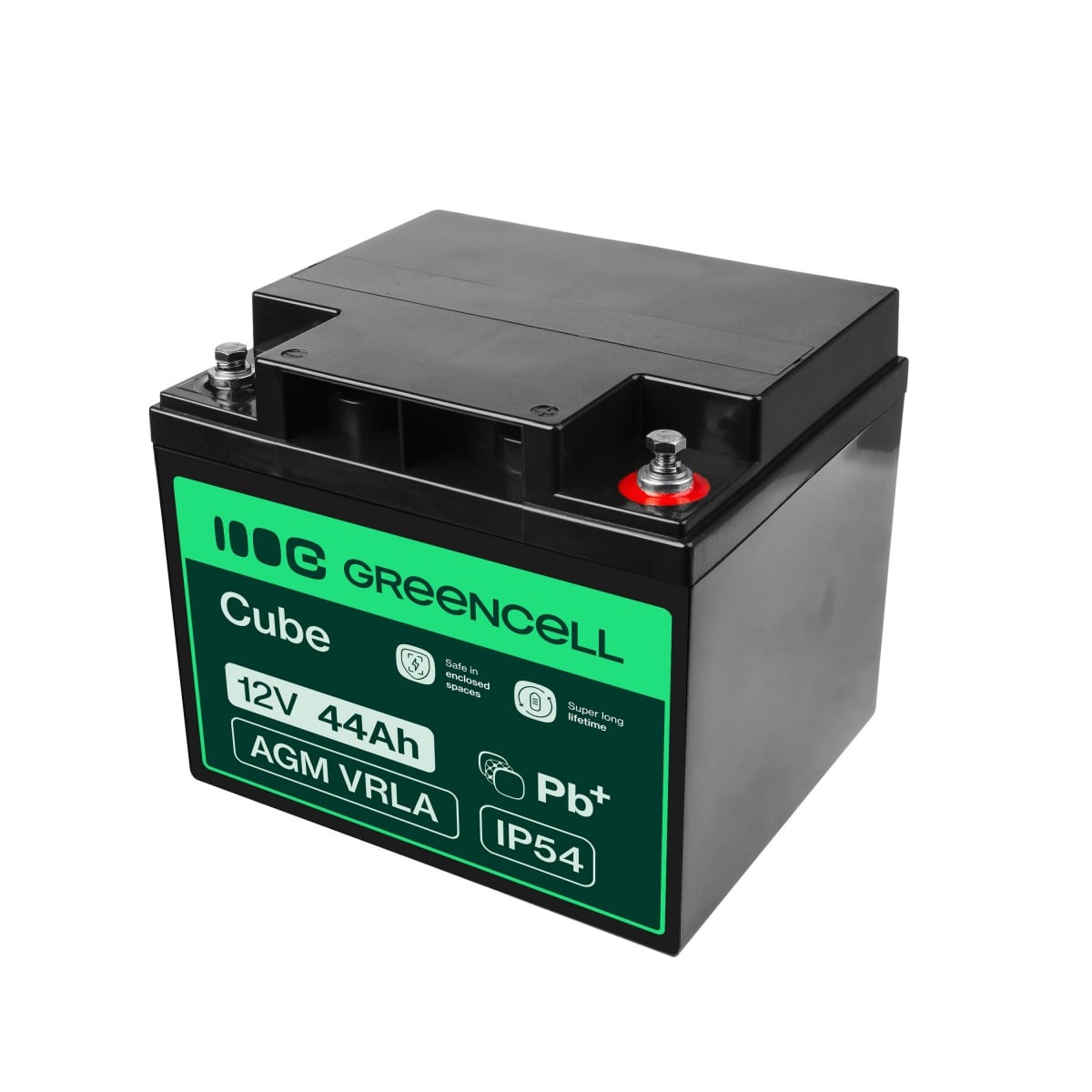 Green Cell AGM23 Batterie de l'onduleur Sealed Lead Acid (VRLA) 12 V 44 Ah