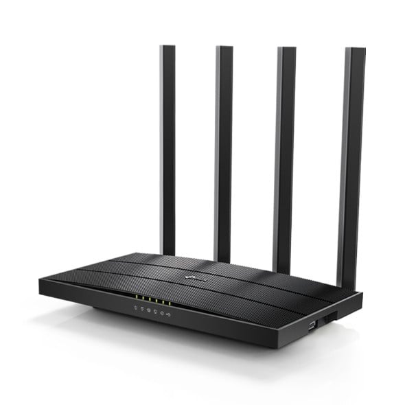 TP-Link Archer C6U routeur sans fil Gigabit Ethernet Bi-bande (2,4 GHz / 5 GHz) Noir
