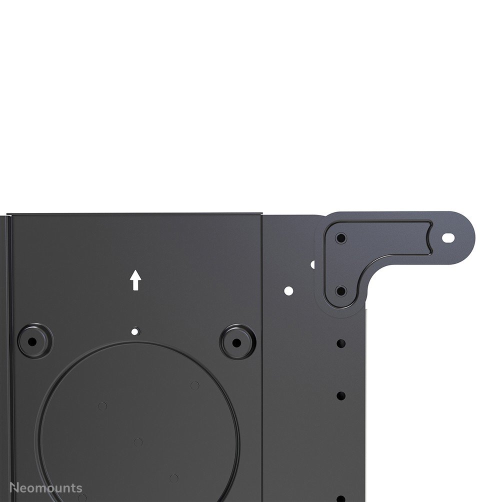 NEOMOUNTS NS-M1250BLACK Support au sol pour écran 37-70p - rotatif - étagère multimédia incluse