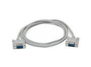 Zebra SERIAL INTERFACE CABLE 6IN (DB-9 TO DB-9) câble Série Gris 1,8 m