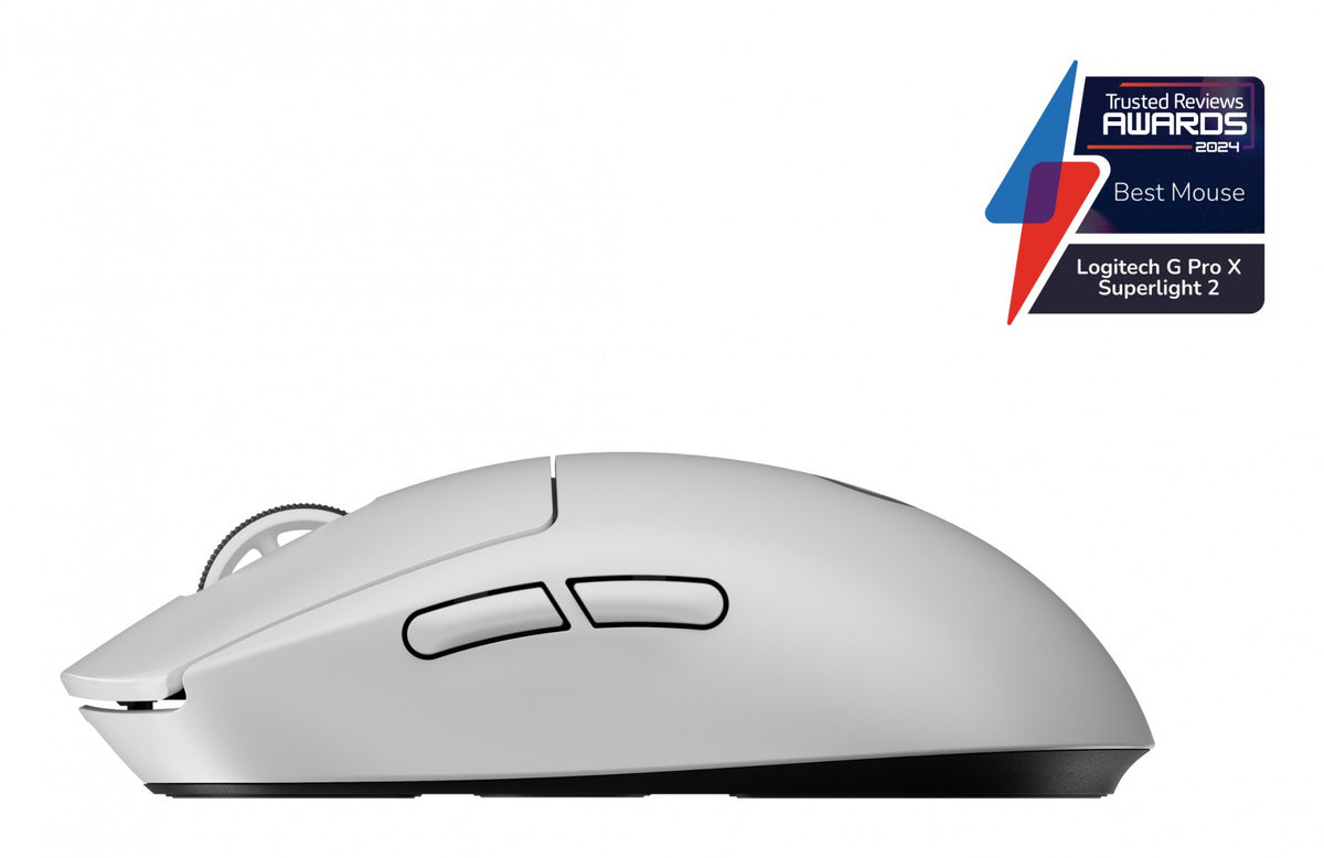 LOGITECH G PRO X SUPERLIGHT 2 Mouse optical 5 buttons wireless 2.4 GHz USB LOGITECH LIGHTSPEED receiver white