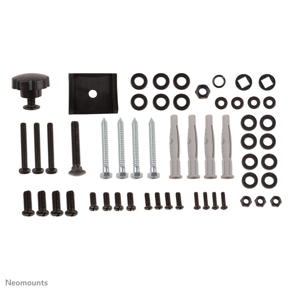 NEOMOUNTS FPMA-C060BLACK Support de plafond pour écran de 10-40p - h 60-85 cm