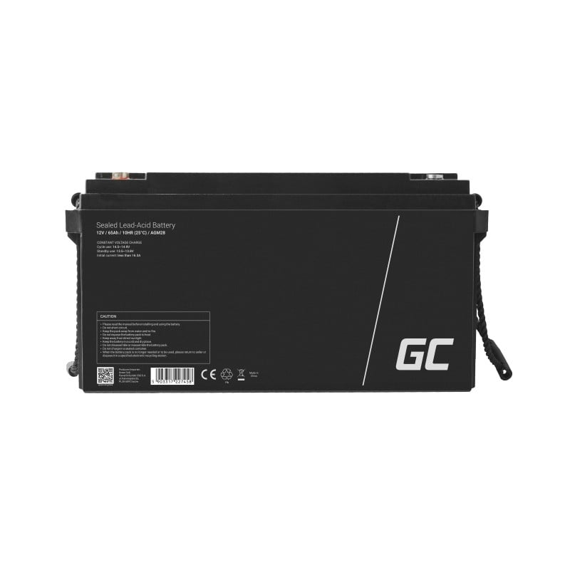 Green Cell AGM Battery 12V 65Ah - Battery - 65.000 mAh