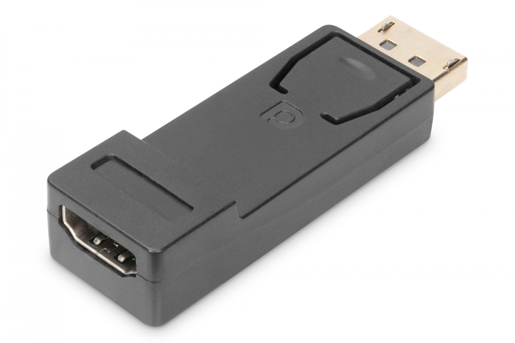 DIGITUS Adaptateur DisplayPort - DP - HDMI Type A - Noir