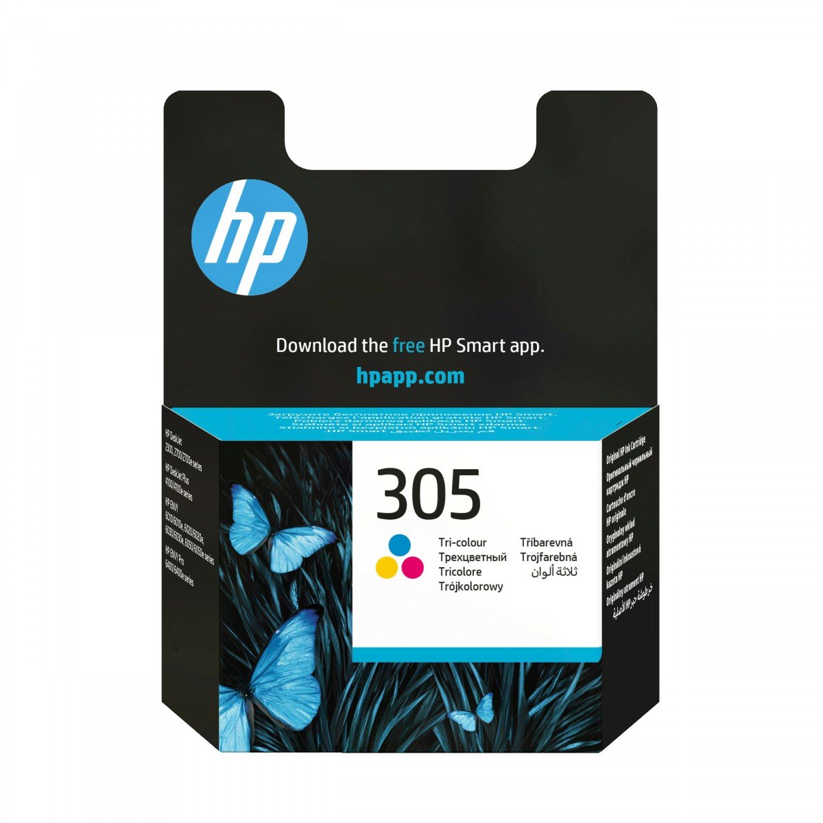 HP 305 Cartouche d'encre couleur 3YM60AE Instant Ink