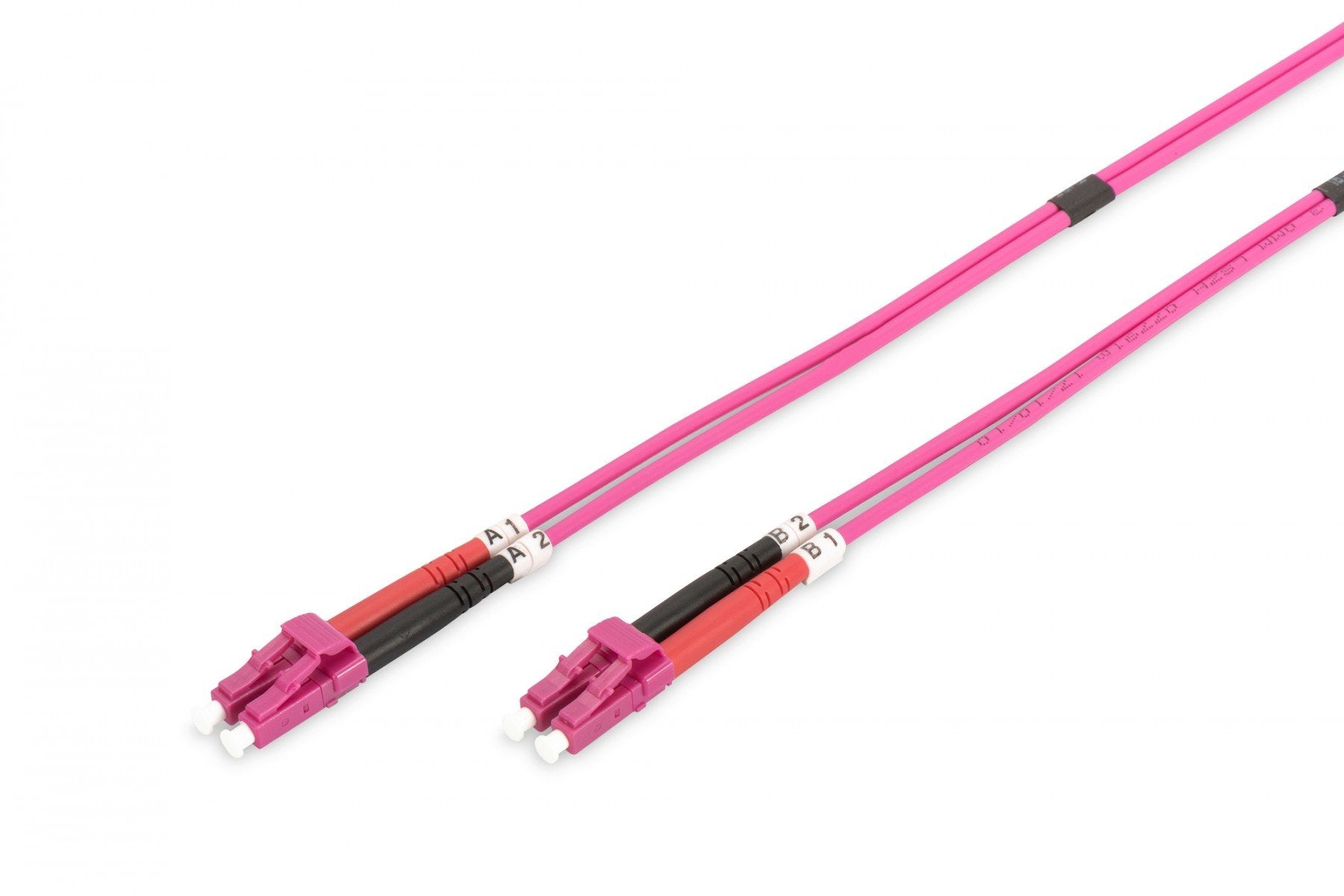 Digitus Câble de brassage multimode a fibre optique, OM4, LC / LC