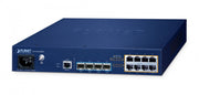 PLANET SGS-6310-8P4X commutateur réseau Géré L3 Gigabit Ethernet (10/100/1000) Connexion Ethernet, supportant l'alimentation via ce port (PoE) Bleu