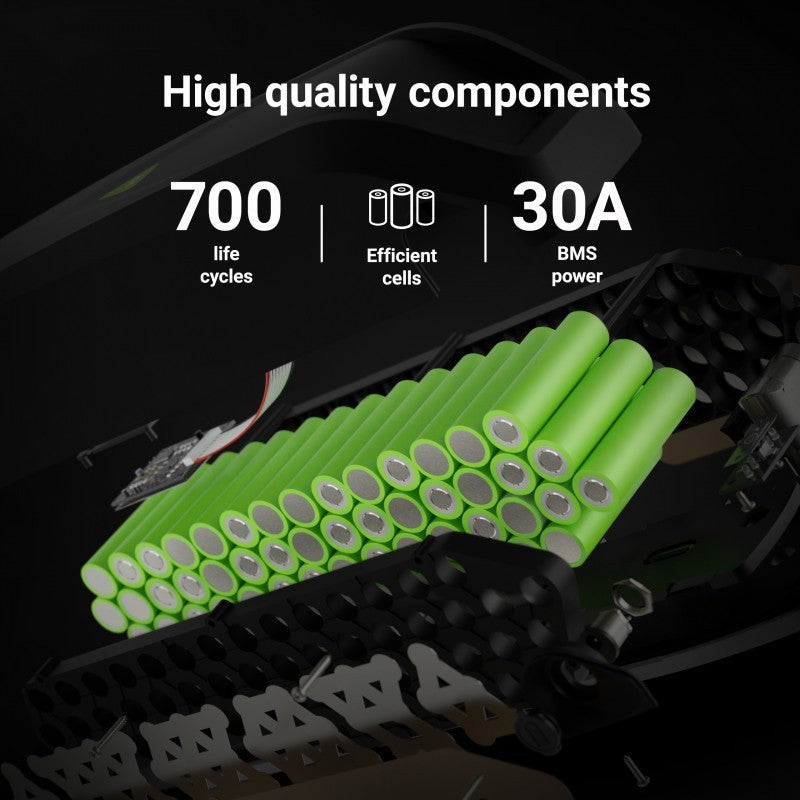 Green Cell EBIKEGCF01 Batterie pour vélo électrique 36V E-Bike 14.5Ah (522Wh) PowerMove