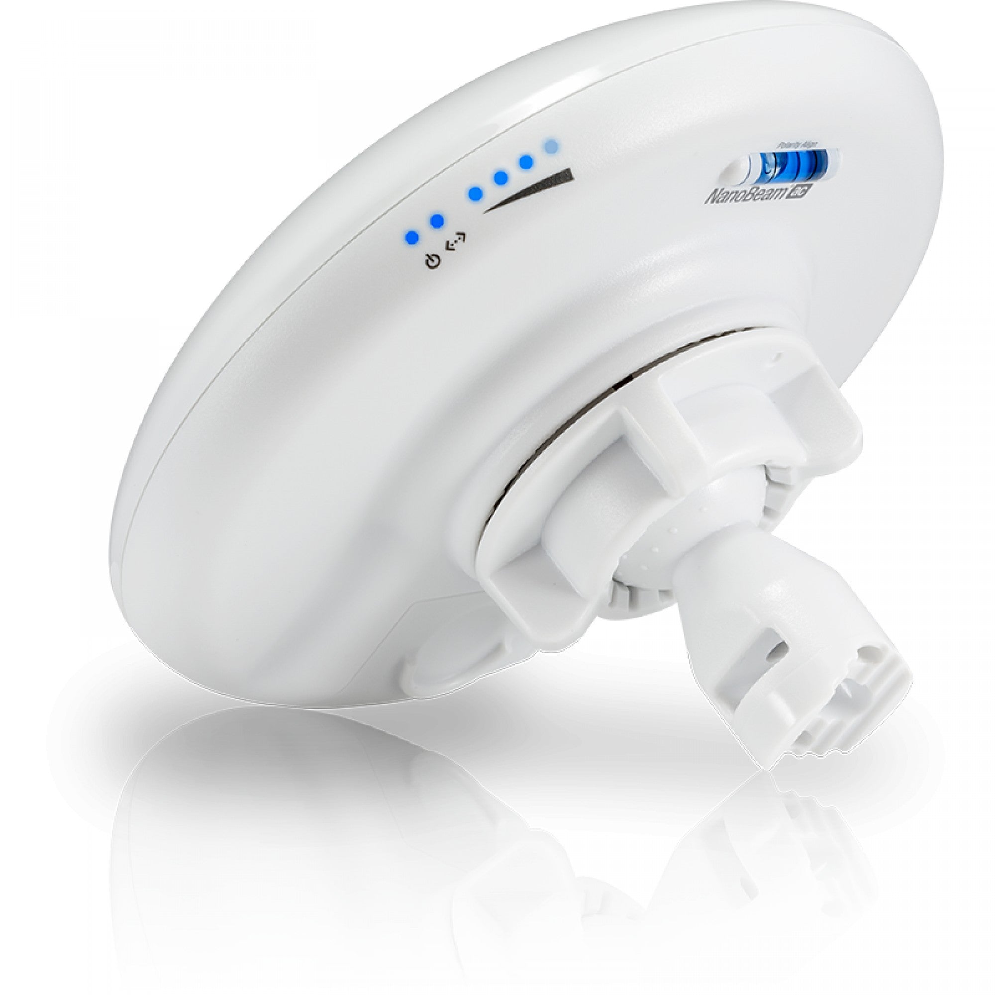 Ubiquiti NBE-2AC-13 Networks NanoBeam 2AC Blanc Connexion Ethernet, supportant l'alimentation via ce port (PoE)