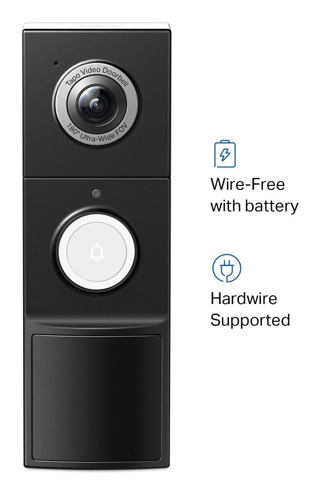 TP-LINK Tapo Video Doorbell Camera Tapo D235 EU IP Camera Tapo D235 EU 1.0 and Tapo D100C EU