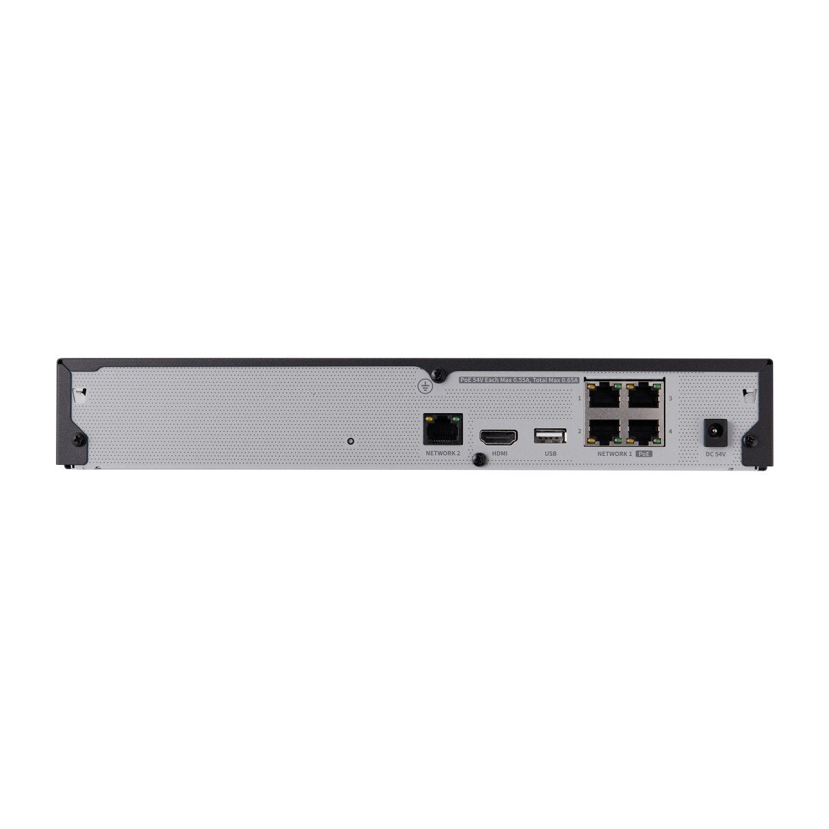 Hanwha ARN-410S Enregistreur vidéo sur réseau Noir
