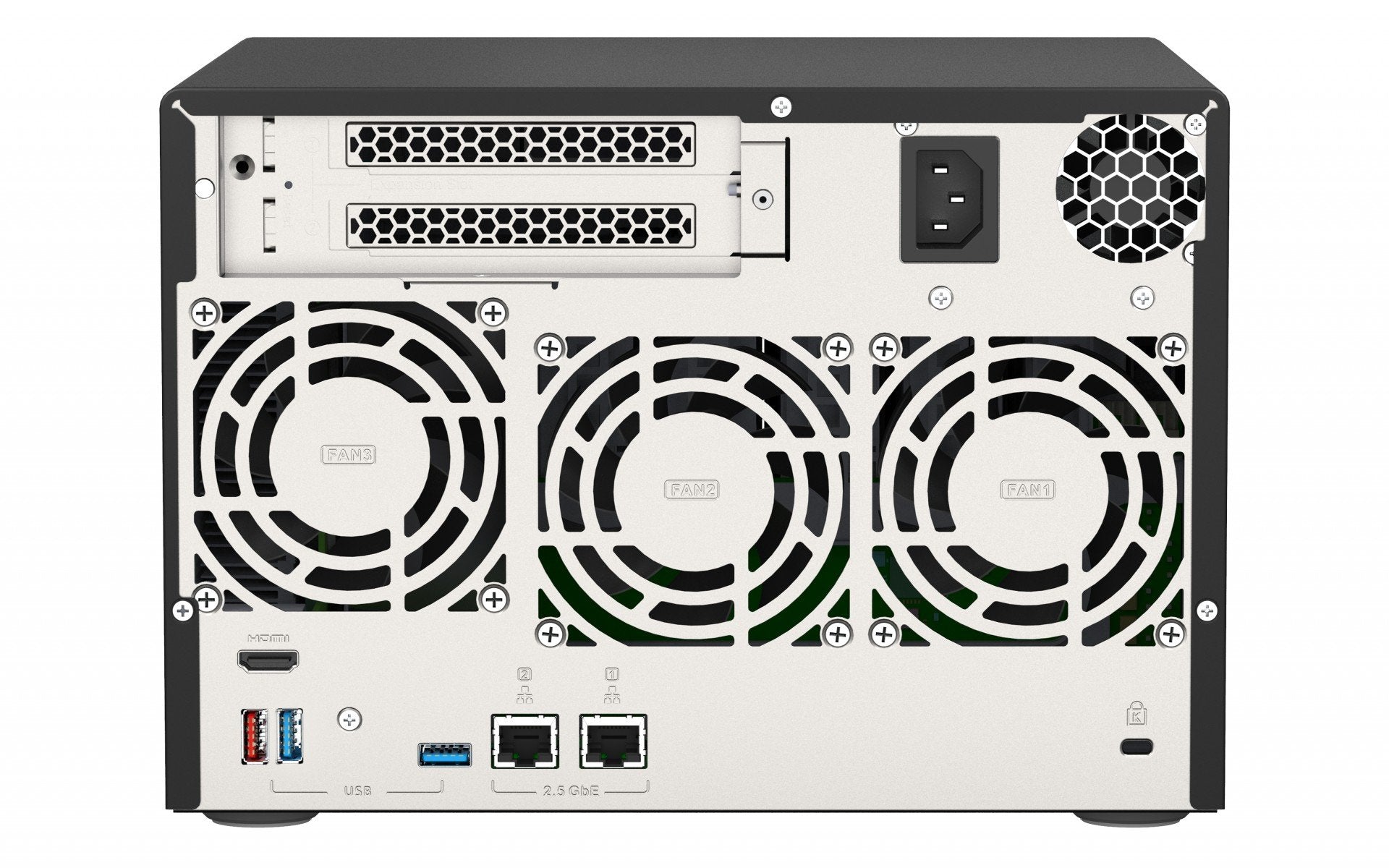6-Bay NAS Zhaoxin KX-U6580 8GB RAM