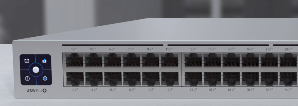 Ubiquiti USW-Pro-48-POE Networks UniFi Pro 48-Port PoE Géré L2/L3 Gigabit Ethernet (10/100/1000) Connexion Ethernet, supportant l'alimentation via ce port (PoE)