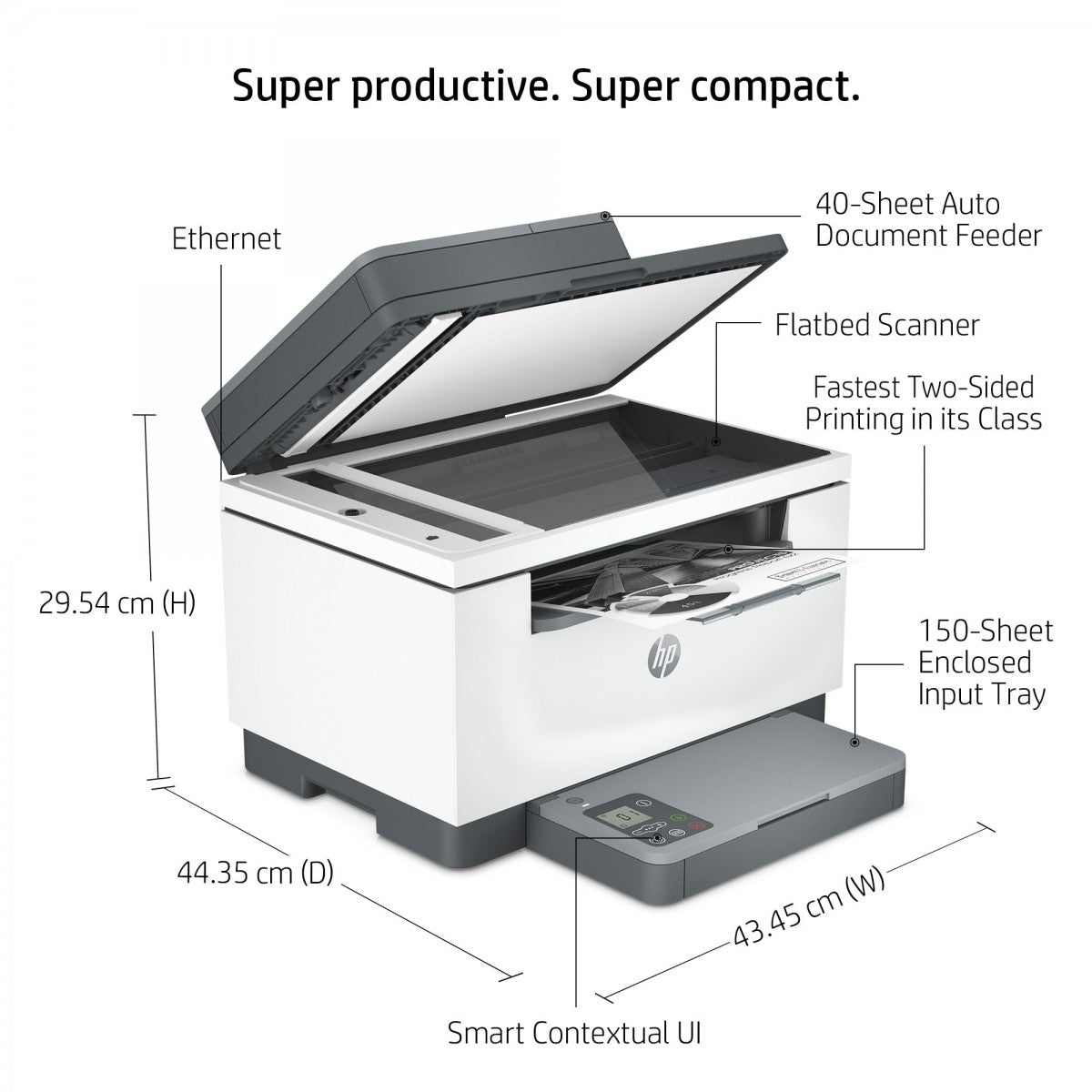 HP LaserJet Imprimante multifonction M234sdn , Noir et blanc, Imprimante pour Petit bureau, Impression, copie, numérisation, Numérisation vers e-mail  Numériser