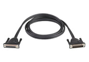 ATEN 2L2703 - Noir - 3 m - DB-25 - DB-25 - Mâle - Femelle