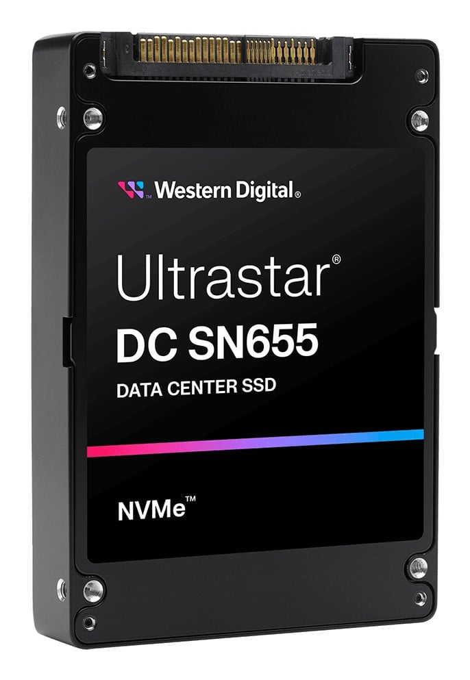 SANDISK Ultrastar DC SN655 NVMe SSD 30.72To PCIe Gen4 U.3 ISE - WUS5EC1B1ESP7Y3