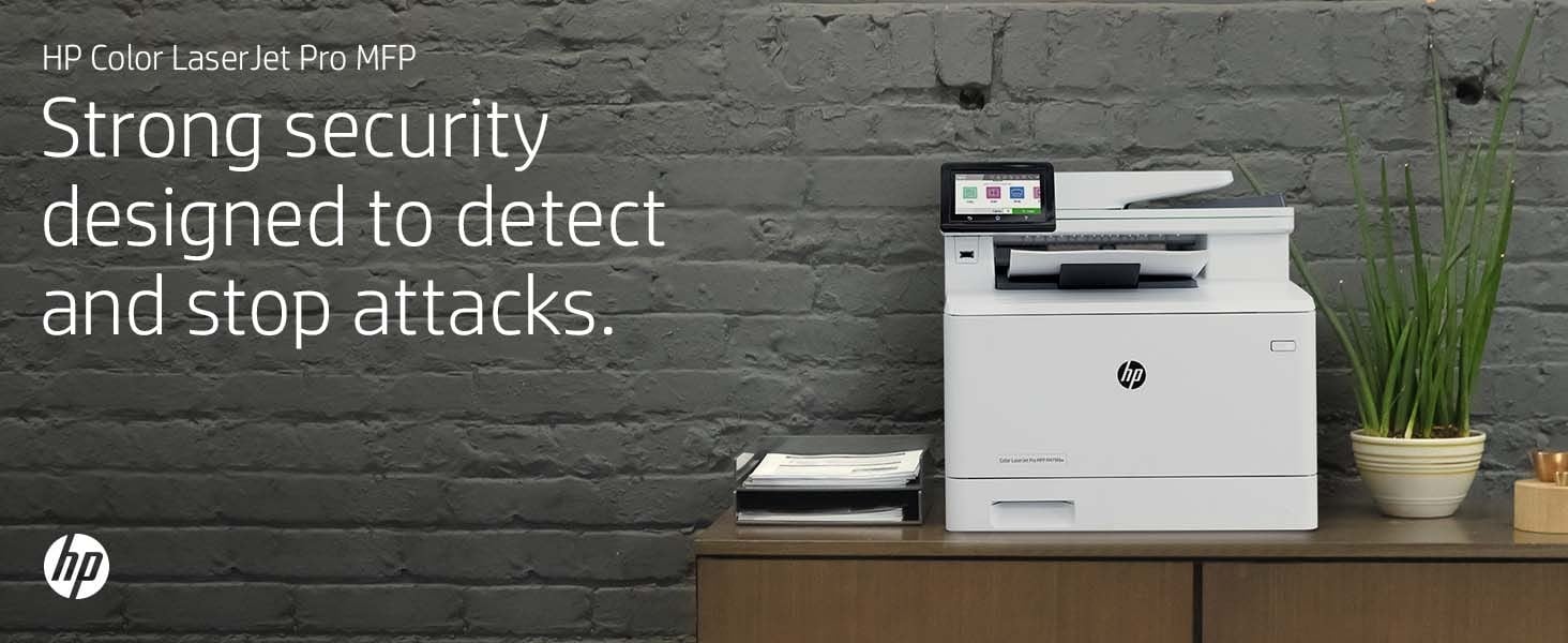 HP Color LaserJet Pro Imprimante multifonction M479dw, Impression, copie, numérisation, e-mail, Impression recto-verso  Numérisation vers e-mail/PDF  Chargeur a