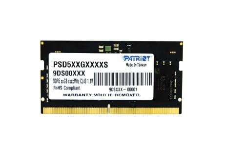Module de mémoire Patriot Memory Signature Line PSD516G480081S 16 Go 1 x 16 Go DDR5