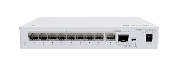HUAWEI S110-8T2ST 8x10/100/1000BASE-T ports 1xGE SFP port 1x10/100/1000BASE-T port with 7xAC power adapter fanless eKit