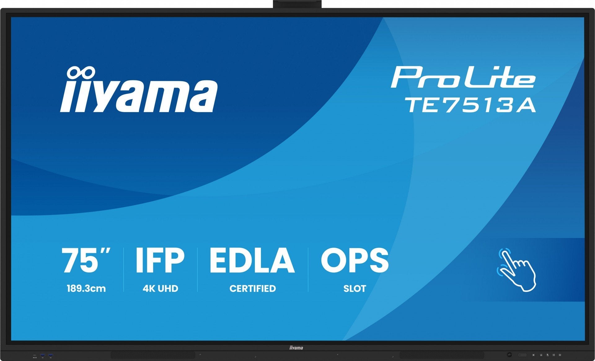 IIYAMA- Afficheur professionnel tactile 75" TE7513A-B1AG