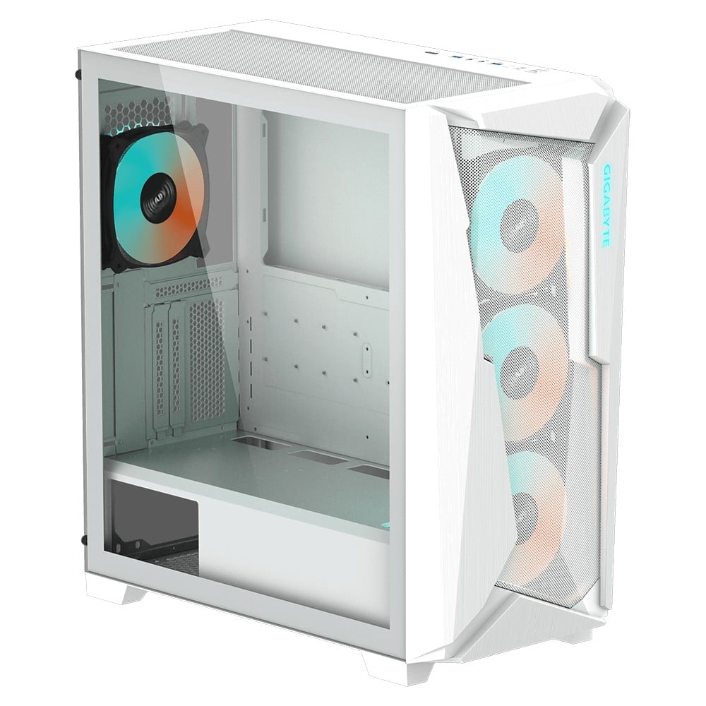 Gigabyte C301 GLASS WHITE unité centrale Midi Tower Blanc