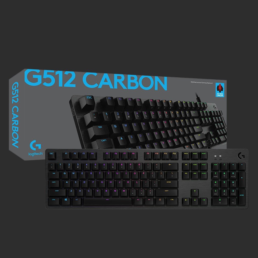 Logitech G 920-009370 clavier Gaming USB QWERTY US International Charbon