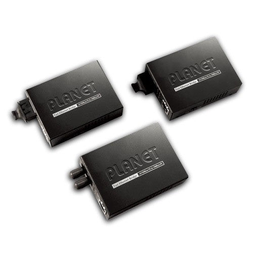 PLANET FT-802S50 convertisseur de support réseau 100 Mbit/s 1310 nm Monomode Noir