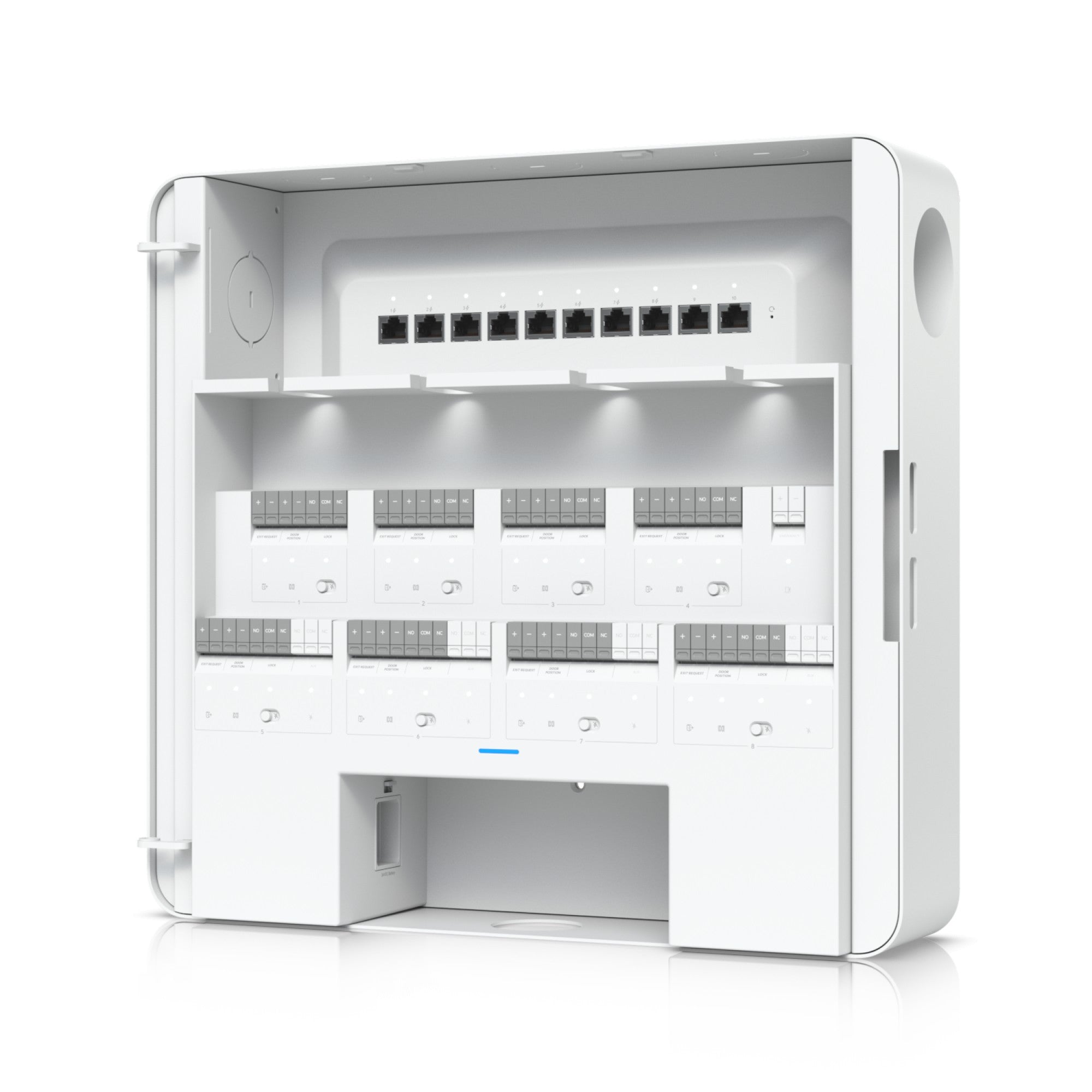 Ubiquiti EAH-8 Point d'acces de niveau entreprise avec contrôle d'entrée et de sortie pour huit portes.