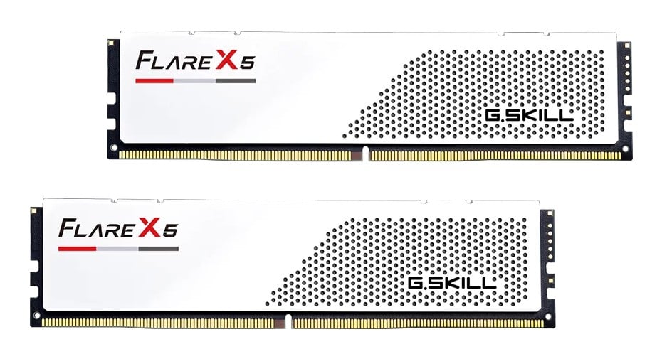 G.Skill Flare X5 F5-6000J2836G32GX2-FX5W module de mémoire 64 Go 2 x 32 Go DDR5 4800 MT/s