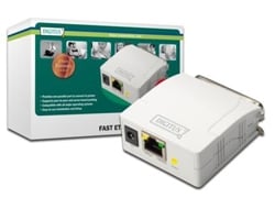 Serveur d’impression Fast Ethernet - parallele - Blanc - LAN - Statut - Taiwan - Ethernet LAN - IEEE 802.3 - IEEE 802.3u - 10,100 Mbit/s