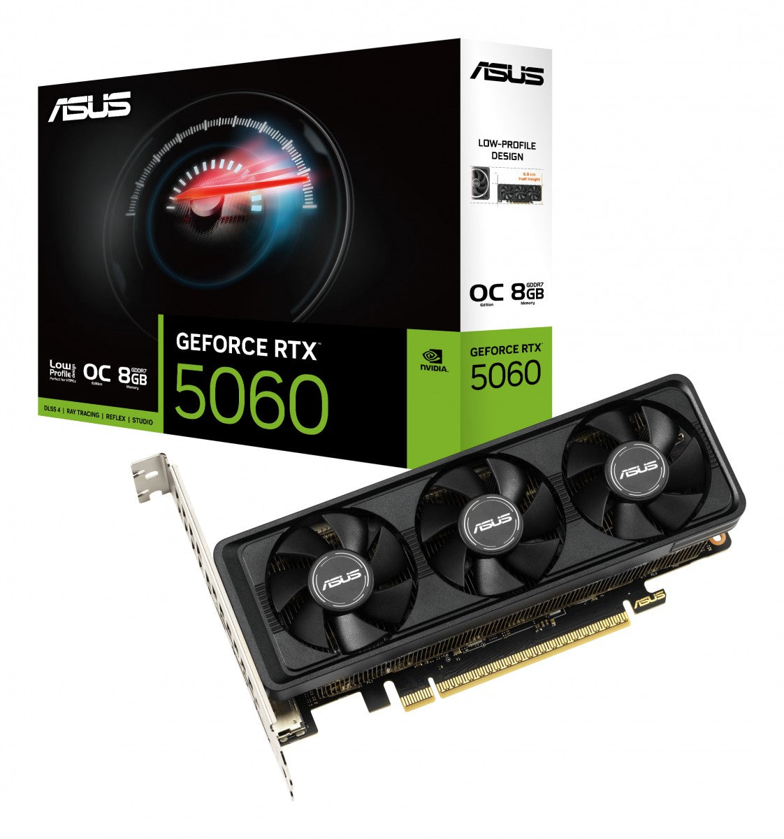ASUS GeForce RTX 5060 OC 8Go LP BRK GDDR7 2xHDMI 1xDP