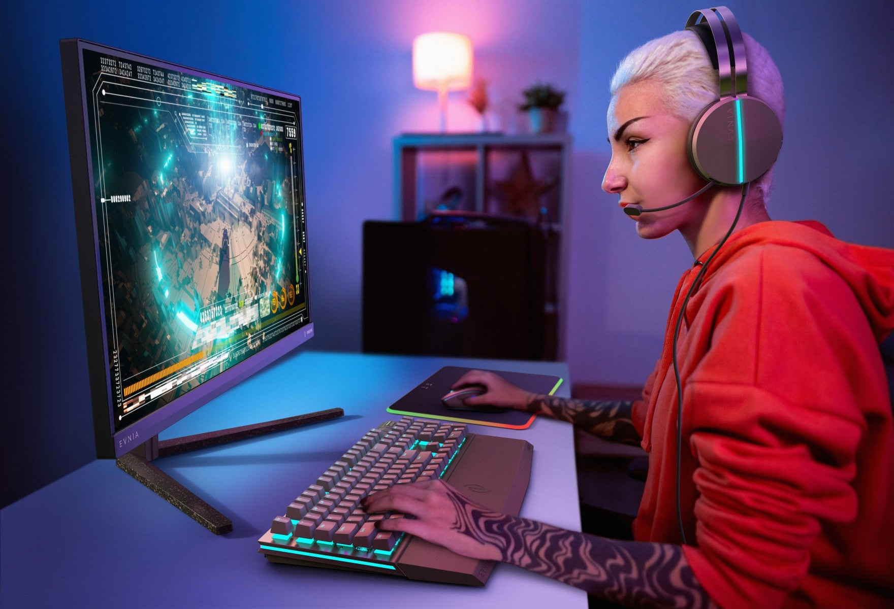 PHILIPS 27M2N5500 27p Gaming Monitor 2560x1440 1ms 250cd/m2 HDMI DP Black/Grey