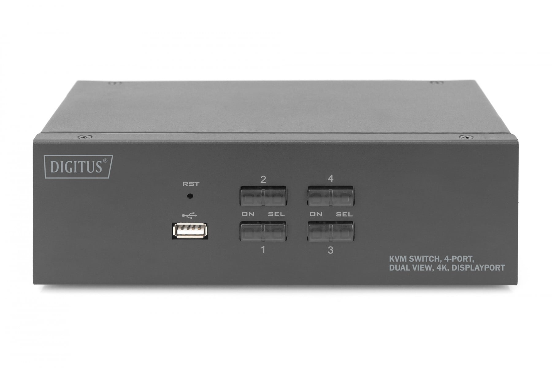 Digitus DS-55520 extension audio/video Émetteur et récepteur AV Noir