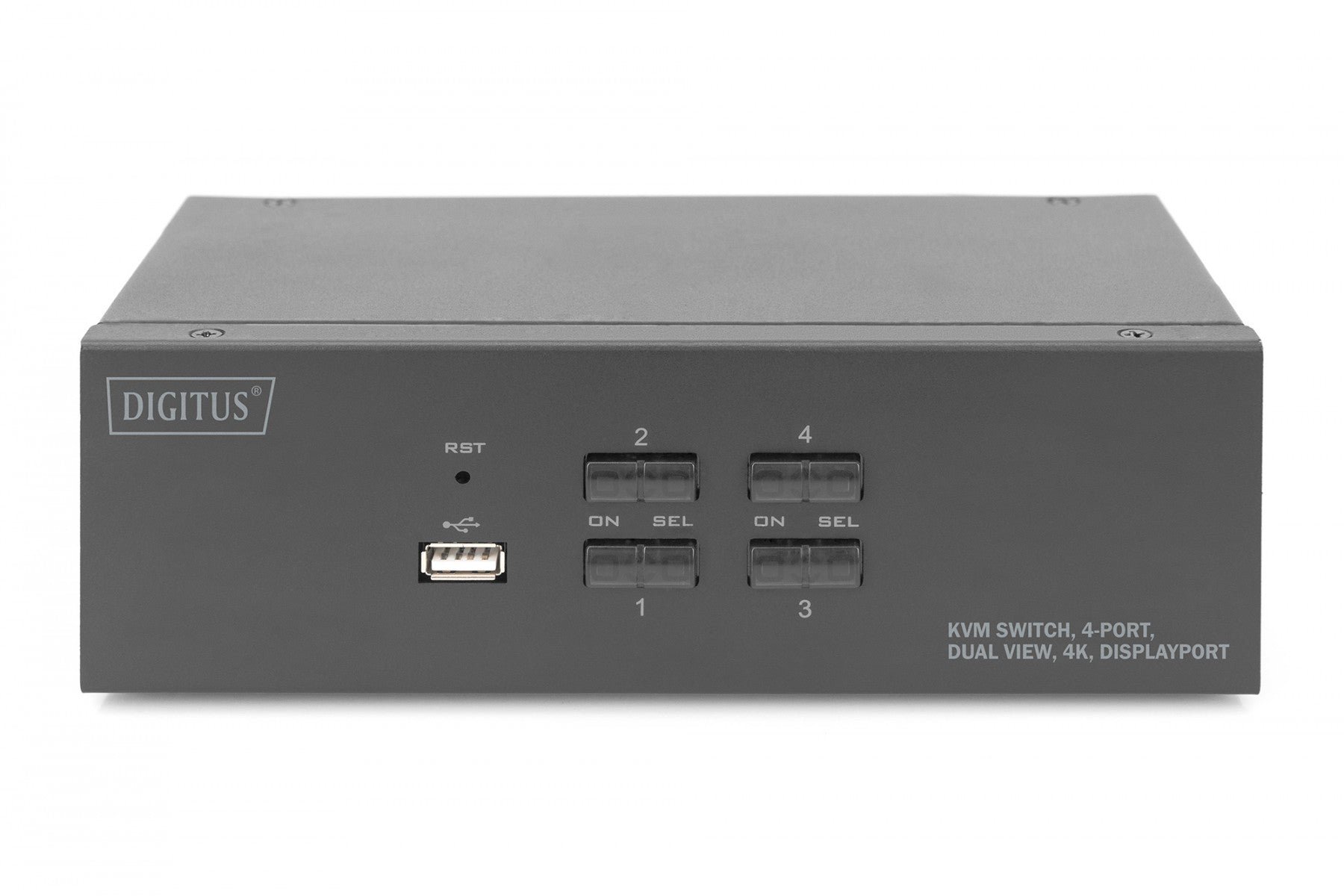 Digitus DS-12882 commutateur écran, clavier et souris Noir