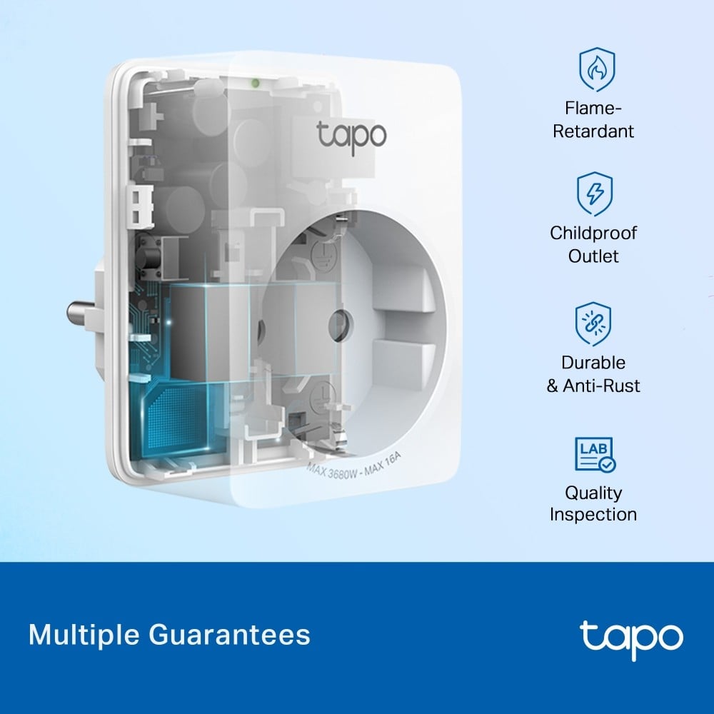TP-LINK Mini Smart Wi-Fi Socket Energy Monitoring