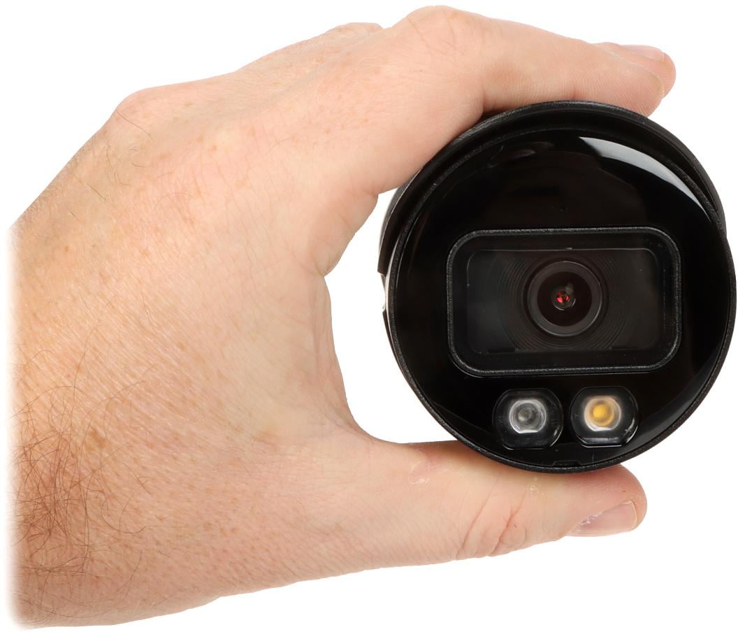 Dahua IPC-HFW2449S-S-IL-0280B-BLACK Caméra réseau WizSense a objectif fixe a double lumiere intelligente 4MP