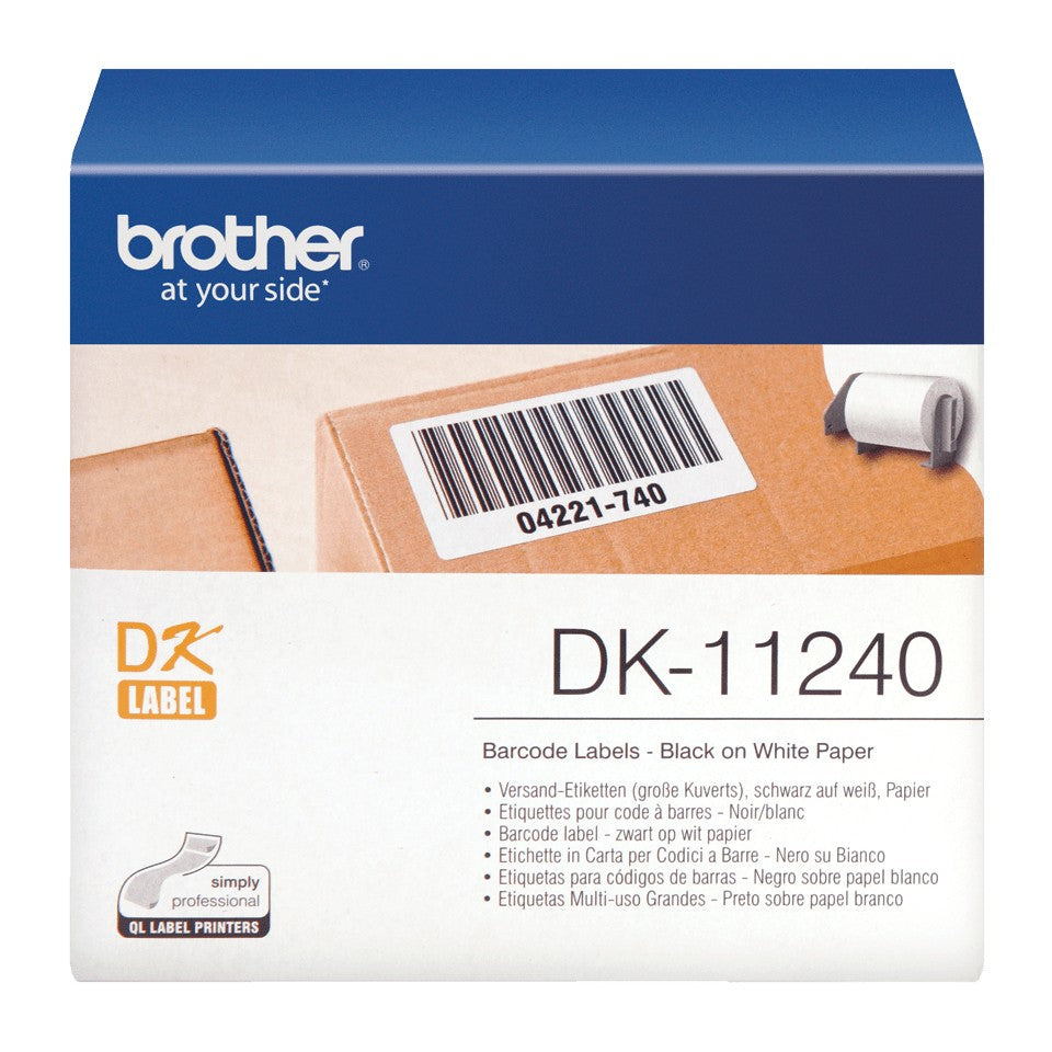 BROTHER DK-11240 - étiquettes d expédition - 600 étiquettes