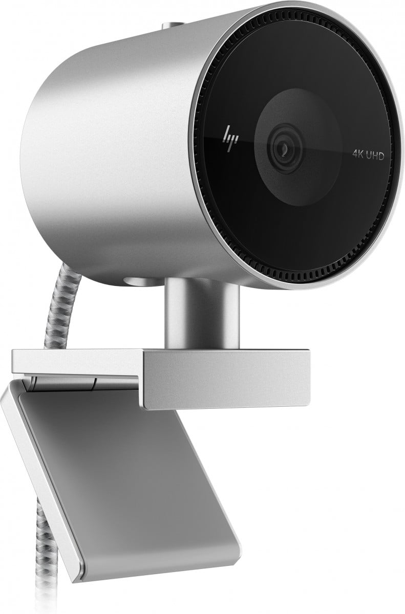 HP 950 4K webcam 3840 x 2160 pixels USB 3.2 Gen 1 (3.1 Gen 1) Noir, Argent