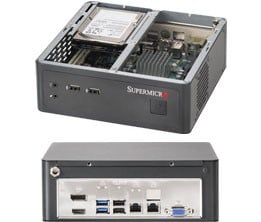 Supermicro CSE-101i Small Form Factor (SFF) Noir