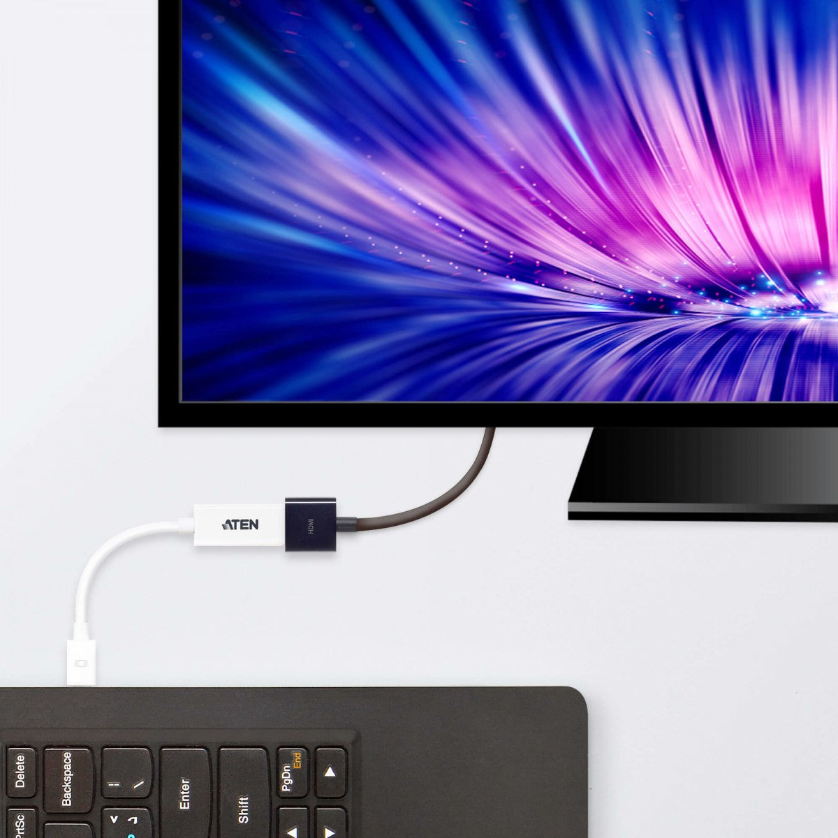 ATEN Mini DisplayPort to HDMI Adapter