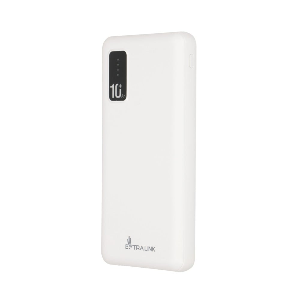 Extralink EX.19638 banque d'alimentation électrique Lithium Polymere (LiPo) 10000 mAh Blanc