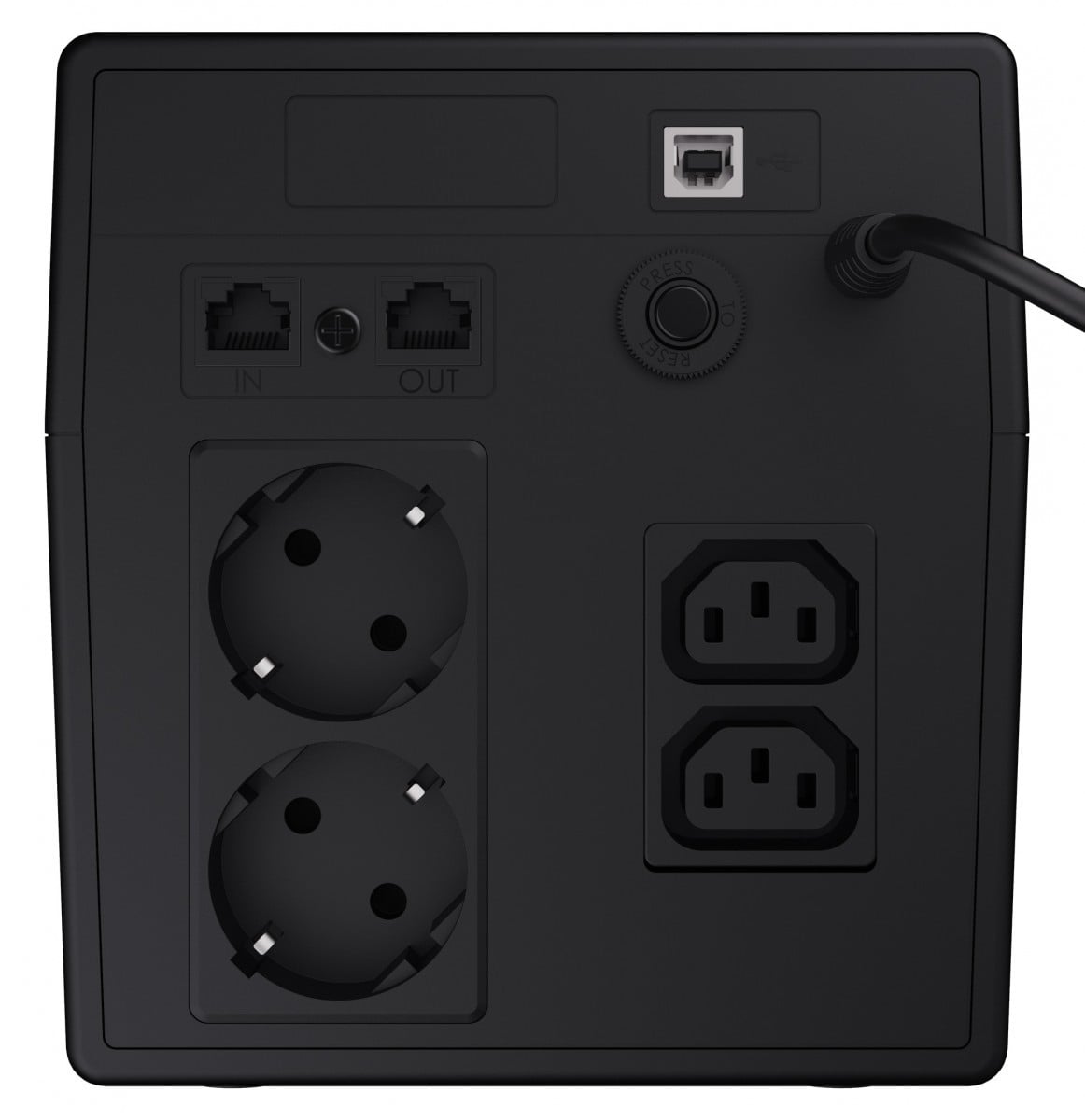 Green Cell UPS03 alimentation d'énergie non interruptible Interactivité de ligne 1,999 kVA 600 W 4 sortie(s) CA