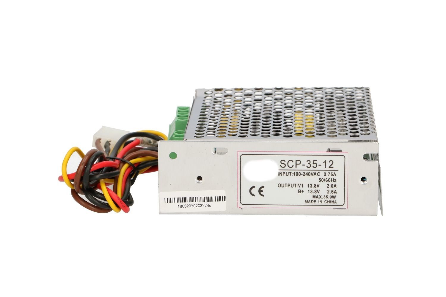 Extralink SCP-35-12 POWER SUPPLY WITH BATTERY CHARGER 13.8V 35W 12V ZASILACZ BUFOROWY transformateur de puissance d'alimentation Gris