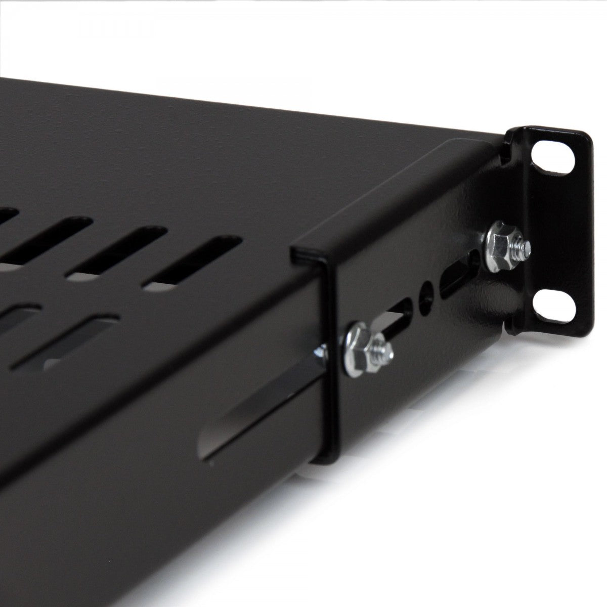 Adjustable Mount Depth Rack Mount Shelf