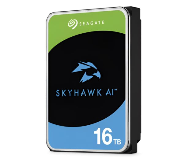 SEAGATE Surveillance Video Optimized AI Skyhawk 16To HDD SATA 6Gb/s 512Mo cache 3.5p CMR Helium