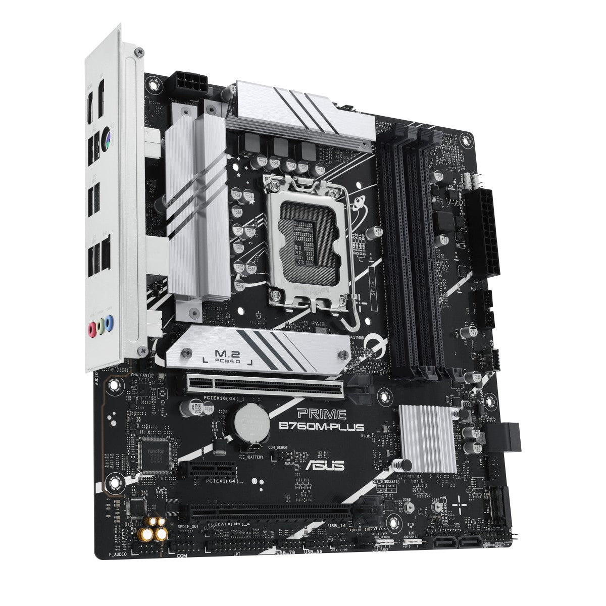 ASUS PRIME B760M-PLUS LGA 1700 4xDDR5 microATX 4xSATA MB 1xHDMI 1xDP 2xM.2