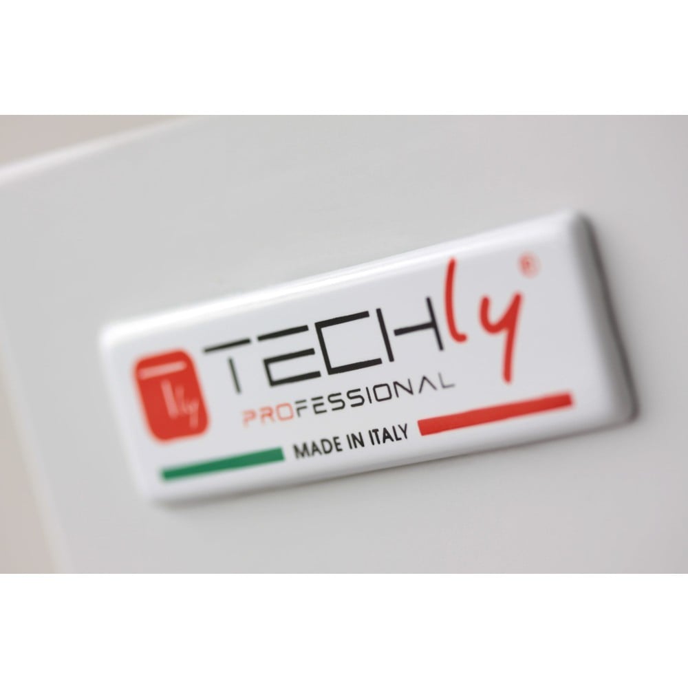 "Techly ICRLIM01W2 Armoire murale pour ordinateur portable 19"" anti-vol avec étagere - Blanche"